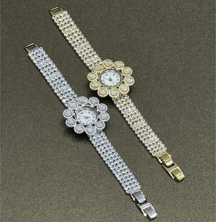 Floral Bloom Diamond Watch – Worldosia